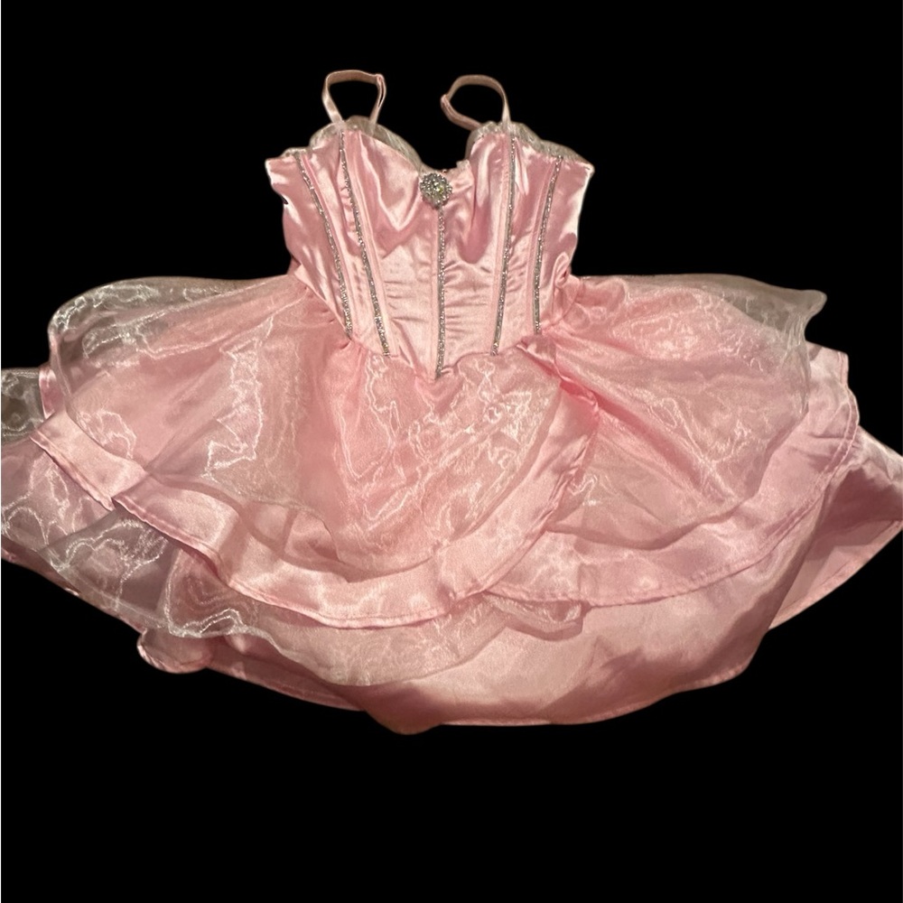 Dolls Kill Glinda Wicked Bubbly witch Pink Fairy Costume small NWT